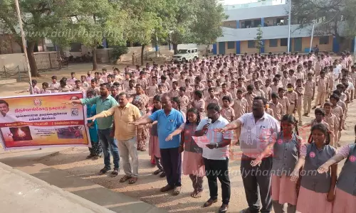 திருச்செங்கோடு நகராட்சி சார்பில்புகையில்லா போகி கொண்டாடுவது குறித்த விழிப்புணர்வு