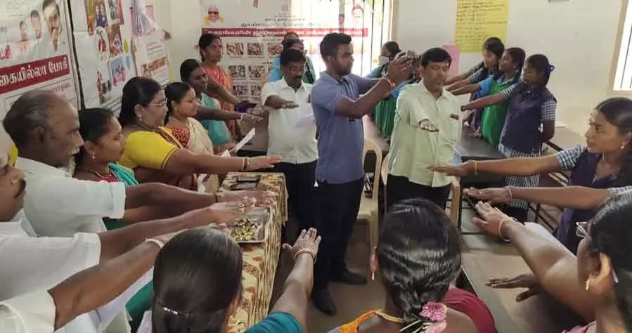புகையில்லா போகி விழிப்புணர்வு பிரசாரம் புகையில்லா போகி விழிப்புணர்வு பிரசாரம்