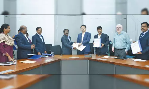 சென்னை மெட்ரோ ரெயில் தண்டவாளம் அமைக்கும் பணி: ஜப்பான் நிறுவனத்துடன் ரூ.163 கோடியில் ஒப்பந்தம்