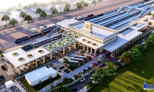 ராமேசுவரம் ரெயில் நிலையத்தில் ரூ.90 கோடியில் மறுசீரமைப்பு பணிகள்