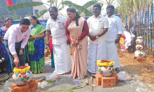 காஞ்சீபுரம் மாவட்டத்தில் ஊரக வளர்ச்சி ஊராட்சி துறை சார்பில் சமத்துவ பொங்கல் விழா கொண்டாட்டம்