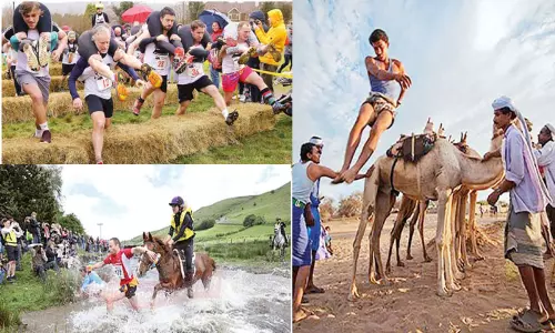 விசித்திரமான விளையாட்டு போட்டிகள்