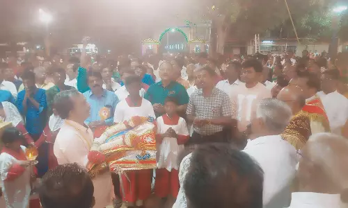 புனித திருக்கல்யாண மாதா திருத்தல திருவிழா கொடியேற்றம்