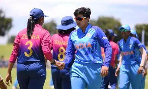 ஜூனியர் 20 ஓவர் உலகக் கோப்பை கிரிக்கெட்: இந்திய அணி 2-வது வெற்றி ஜூனியர் 20 ஓவர் உலகக் கோப்பை கிரிக்கெட்: இந்திய அணி 2-வது வெற்றி