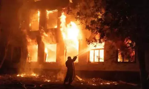 அந்தியூர் அருகே பரிதாபம்சத்துணவு அமைப்பாளர் உடல் கருகி சாவு