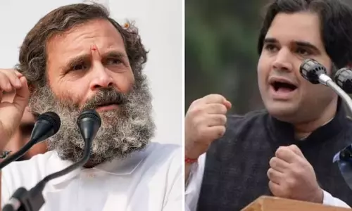 வருண்காந்தியுடன் கைகோர்க்க வாய்ப்பு உள்ளதா? - ராகுல்காந்தி பதில் வருண்காந்தியுடன் கைகோர்க்க வாய்ப்பு உள்ளதா? - ராகுல்காந்தி பதில்