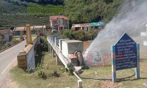 கூட்டு குடிநீர் திட்ட குழாயில் உடைப்பு