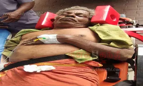 காட்டு யானை தாக்கி தொழிலாளி சாவு