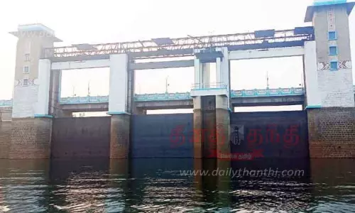 பரம்பிக்குளம் அணையில் நீர்மட்டம் குறைந்தது