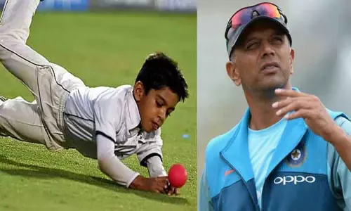 கர்நாடக ஜூனியர் அணிக்கு டிராவிட்டின் மகன் கேப்டன் கர்நாடக ஜூனியர் அணிக்கு டிராவிட்டின் மகன் கேப்டன்