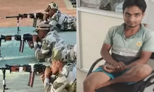 சி.ஐ.எஸ்.எப் வீரர்கள் பயிற்சி: திடீரென வடமாநில தொழிலாளரின் காலில் பாய்ந்த துப்பாக்கி குண்டால் பரபரப்பு