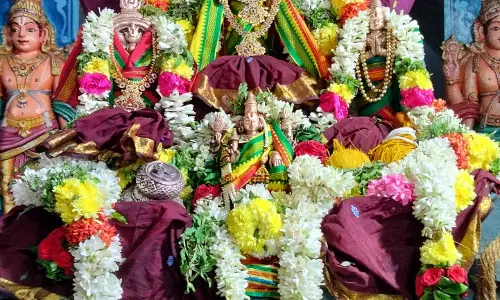 பாண்டமங்கலத்தில்பிரசன்ன வெங்கட்ரமண சாமி கோவில் தேர்த்திருவிழா தொடக்கம்