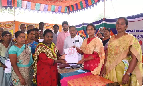 நல்லூரில்மக்கள் தொடர்பு திட்ட முகாம்