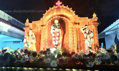 தூய இருதய ஆண்டவர் ஆலய தேர் பவனி