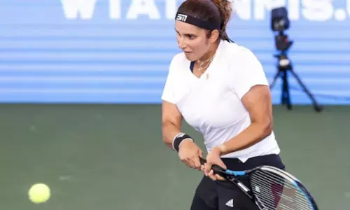 கடைசி கிராண்ட்ஸ்லாம் தொடர் - தோல்வியுடன் நிறைவு செய்தார் சானியா...! கடைசி கிராண்ட்ஸ்லாம் தொடர் - தோல்வியுடன் நிறைவு செய்தார் சானியா...!