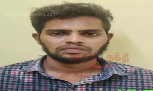 யூடியூபர் வீட்டில் கொள்ளையடிக்க முயன்ற வாலிபர் சிக்கினார்