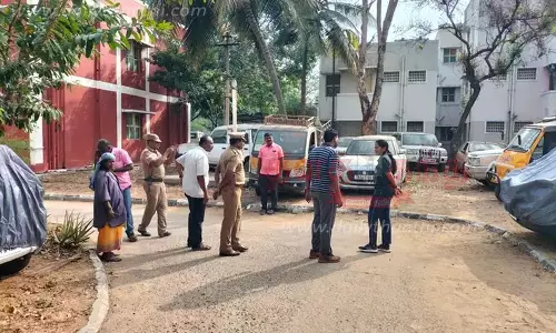 போலீஸ் குடியிருப்புகளில் துணை கமிஷனர் திடீர் ஆய்வு