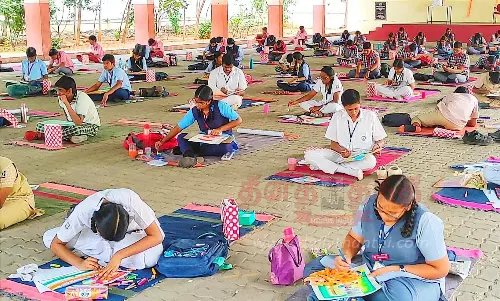 மாணவ, மாணவிகளுக்கான ஓவியப்போட்டி