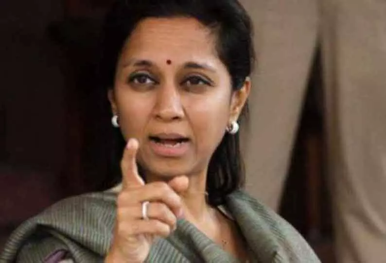 மாநகராட்சி வைப்பு நிதி மீது மத்திய அரசு கண்வைப்பது ஏன்?- சுப்ரியா சுலே எம்.பி. கேள்வி மாநகராட்சி வைப்பு நிதி மீது மத்திய அரசு கண்வைப்பது ஏன்?- சுப்ரியா சுலே எம்.பி. கேள்வி