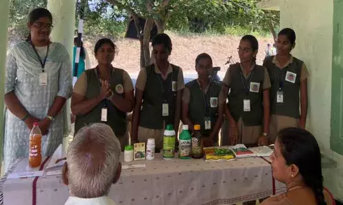 விதை நேர்த்தி குறித்து விவசாயிகளுக்கு செயல்விளக்கம்