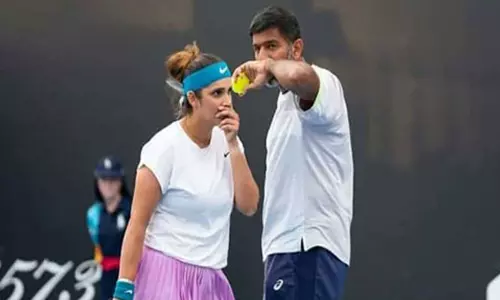 ஆஸி. ஓபன் டென்னிஸ்: கலப்பு இரட்டையர் பிரிவில் சானியா மிர்சா - ரோகன் போபண்ணா இணை  இறுதிப்போட்டிக்கு முன்னேற்றம்...!