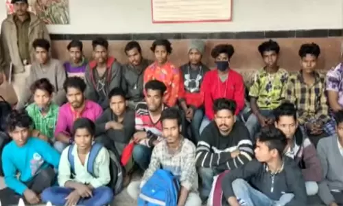 உ.பி.:  சம்பளம் இன்றி, கொத்தடிமையாக குழந்தை தொழிலாளர்கள்; அதிரடியாக மீட்பு