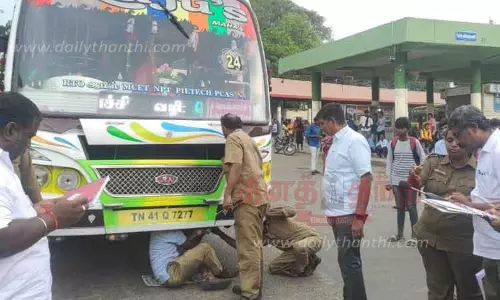தனியார் பஸ்கள் உள்பட 12 வாகனங்களுக்கு அபராதம்