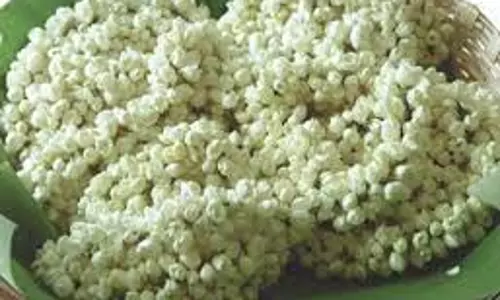 சத்தி மார்க்கெட்டில்மல்லிகைப்பூ கிலோ ரூ.1,732-க்கு ஏலம்