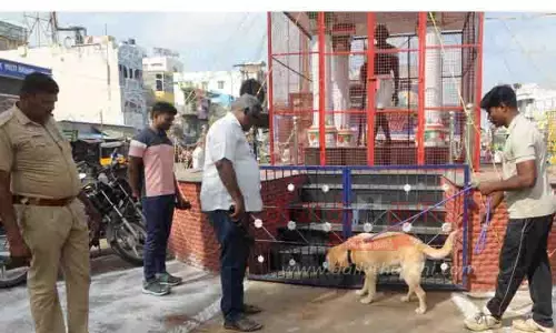 குடியரசு தின விழாவையொட்டி பெரம்பலூரில் பலத்த போலீஸ் பாதுகாப்பு