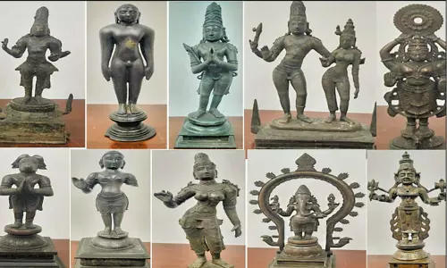 சென்னையில் பெண்ணின் வீட்டில் பதுக்கிய 10 பழங்கால சிலைகள் சிக்கின