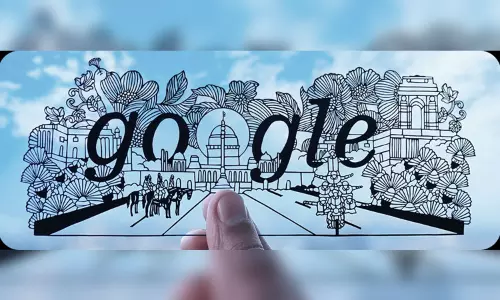 74-வது குடியரசு தினம்: சிறப்பு டூடுல் வெளியிட்ட கூகுள்