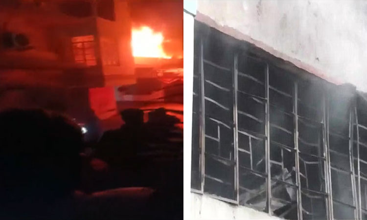 ஜார்க்கண்டில் தீ விபத்து: டாக்டர் தம்பதி உள்பட 6 பேர் பலி; 25 நோயாளிகள் தப்பினர்