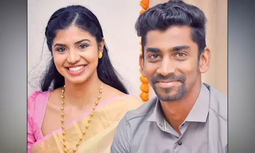 நீச்சல் வீராங்கனையை கரம்பிடிக்கும் தமிழக கிரிக்கெட் வீரர் பாபா அபராஜித்...! நீச்சல் வீராங்கனையை கரம்பிடிக்கும் தமிழக கிரிக்கெட் வீரர் பாபா அபராஜித்...!