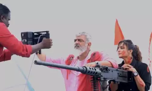 துணிவு படத்தின் மேக்கிங் வீடியோ வெளியீடு துணிவு படத்தின் மேக்கிங் வீடியோ வெளியீடு