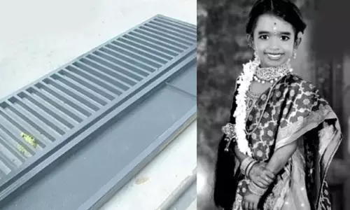 சென்னை: கீழ்ப்பாக்கம் பகுதியில் உள்ள துணிக்கடையின் இரும்பு கேட் விழுந்து விபத்து - சிறுமி  உயிரிழப்பு