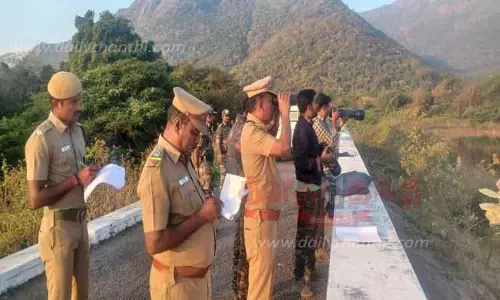சத்தியமங்கலம் புலிகள் காப்பகம், அந்தியூர் வனப்பகுதியில் பறவைகள் கணக்கெடுப்பு பணி