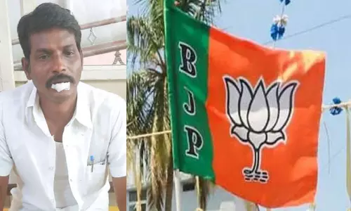 பா.ஜ.க. செயற்குழு கூட்டத்தில் மதுரவாயல் மேற்கு மண்டல தலைவருக்கு அடி- உதை