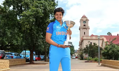 சீனியர் உலகக் கோப்பையை வெல்வதே அடுத்த இலக்கு - இந்திய வீராங்கனை ஷபாலி வர்மா பேட்டி சீனியர் உலகக் கோப்பையை வெல்வதே அடுத்த இலக்கு - இந்திய வீராங்கனை ஷபாலி வர்மா பேட்டி