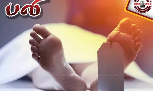 நெல் மூட்டைகள் சரிந்து விழுந்து வாலிபர் பலி நெல் மூட்டைகள் சரிந்து விழுந்து வாலிபர் பலி