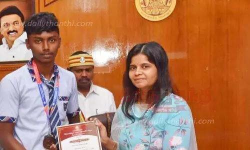 திருவாரூர் கஸ்தூர்பா காந்தி மெட்ரிக் பள்ளி மாணவர் 3-ம் இடம் திருவாரூர் கஸ்தூர்பா காந்தி மெட்ரிக் பள்ளி மாணவர் 3-ம் இடம்