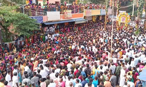 பண்பொழி திருமலை குமாரசுவாமி கோவிலில்முருகன்- சண்முகர் எதிர்சேவை காட்சி பண்பொழி திருமலை குமாரசுவாமி கோவிலில்முருகன்- சண்முகர் எதிர்சேவை காட்சி