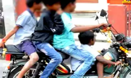புதுச்சேரியில் சிறார்கள் வாகனம் ஓட்டினால் பெற்றோருக்கு சிறை