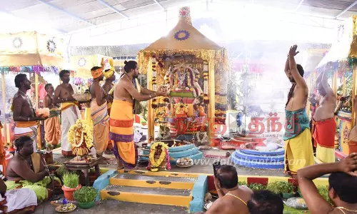 புஞ்சைபுளியம்பட்டி ராமலிங்க சவுடேஸ்வரி கோவில் கும்பாபிஷேகம்; இன்று நடக்கிறது புஞ்சைபுளியம்பட்டி ராமலிங்க சவுடேஸ்வரி கோவில் கும்பாபிஷேகம்; இன்று நடக்கிறது