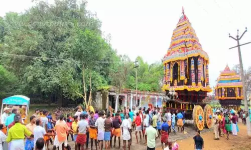 நாறும்பூநாதர் கோவில் தேரோட்டம்