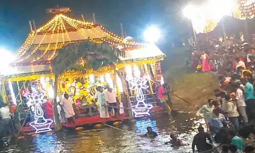 திம்மராஜாம்பேட்டை கிராமத்தில் தைப்பூச தெப்பத்திருவிழா