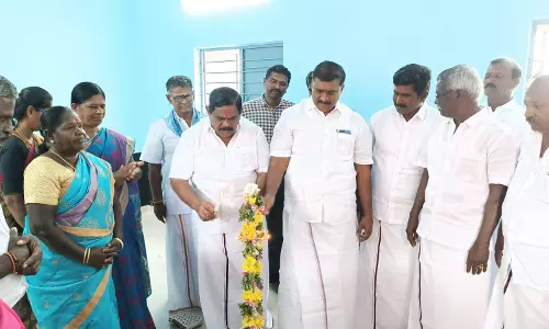 புதிய அங்கன்வாடி மைய கட்டிடம் திறப்புவிழா