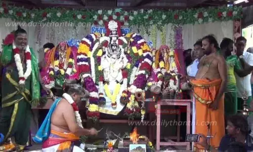 தோரணமலை முருகன் கோவிலில் தைப்பூச திருவிழா