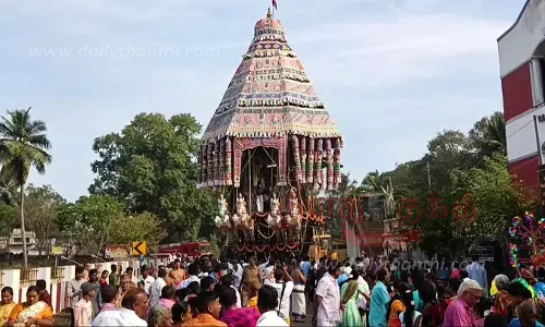 திருச்சேறை சாரநாதப்பெருமாள் கோவில் தேரோட்டம்