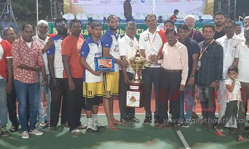 மாநில கூடைப்பந்து போட்டி:சென்னை அணி சாம்பியன்