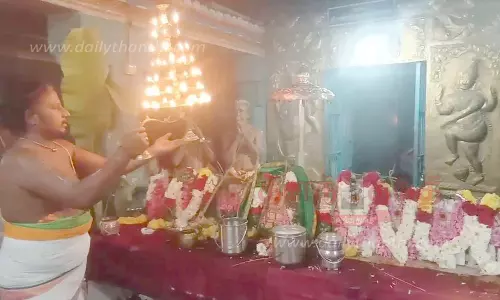 பிரத்தியங்கரா தேவி கோவிலில் திருப்பணிகள் தொடக்கம்